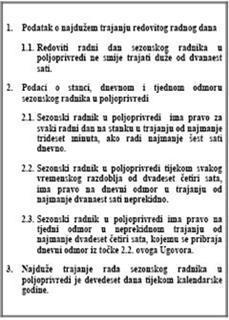 Ugovor o zapošljavanju poljoprivredi